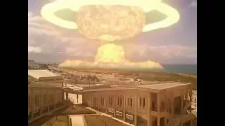 لحظة انفجار قنبلة هيدروجينية مستغانم 2016 