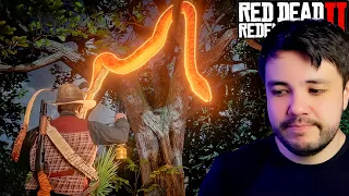 RDR 2 Online -  O Easter Egg da ANACONDA Gigante! láeleeeeeee