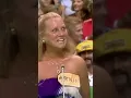A contestant barely avoids a wardrobe malfunction during her COME ON DOWN