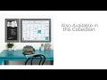DesignOvation Bosc Framed Dry Erase Monthly Calendar
