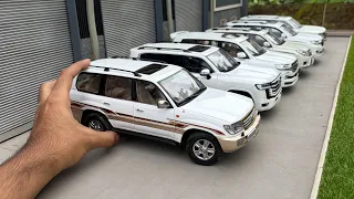 Big Toyota Land Cruiser Collection 1/18 Scale | Diecast Model Cars