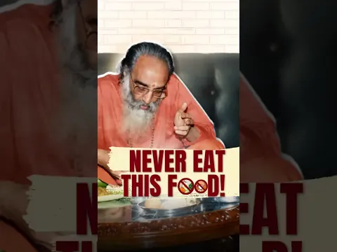 Never Eat This Food! | Swami Chinmayananda Explains Tamasik Food #Shorts #Hinduism