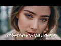 Download Lagu I Don't Want To Talk About It - Binh Le (cover)