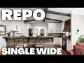 Y ALL this REPO mobile home is LOADED with all the bells and whistles Prefab House Tour