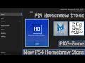 New PS4 Homebrew Store PKG-Zone PS4 7 02