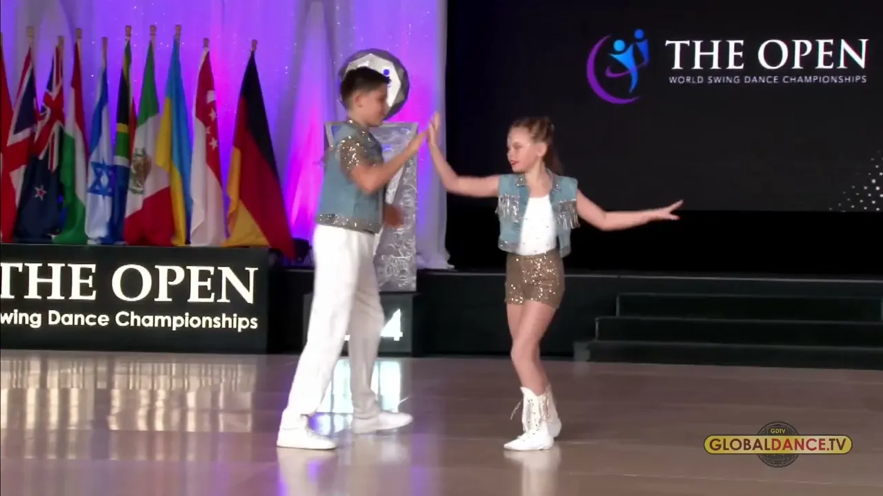 Tommy Daquin and Billie Massart - 2nd Place Juniors - The Open 2024