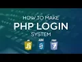 How To Create PHP with MYSQL Login system with database in 2020