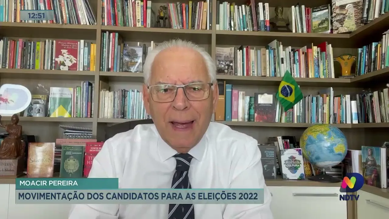 Moacir Pereira comenta movimentação dos candidatos para as eleições 2022
