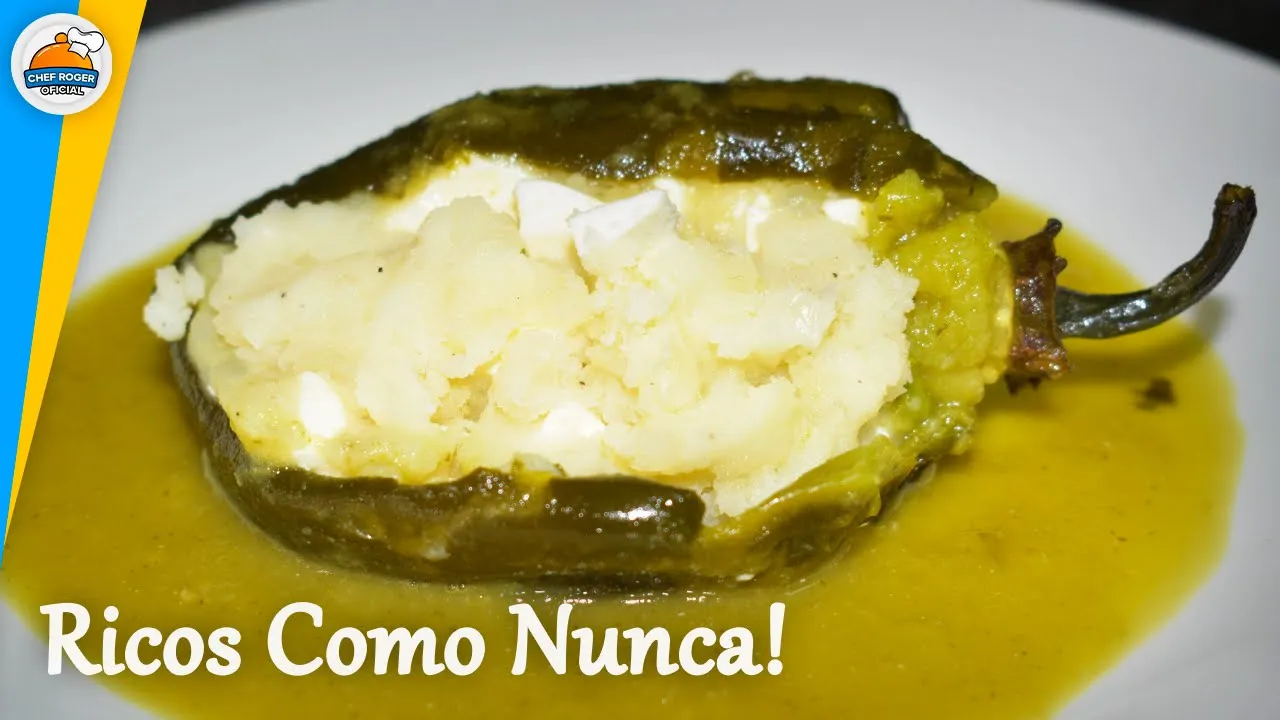 Prueba este riquisimo chile relleno