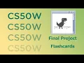 CS50W Final Project - Flashcards
