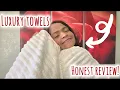 Extra Large Bath Towels Set of 6 Striped Super Soft OBSESSED or Disappointed Honest Review