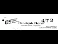 Hallelujah Chorus Soprano Rehearsal scrolling sheet music arr Lari Goss