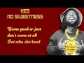 Kes - No Sweetness - Big Links Riddim (Official Lyric Video)