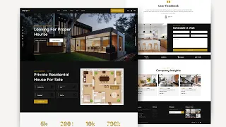 Build a Responsive Real Estate Website HTML CSS and JavaScript Tutorial for Beginners