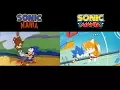 Download Lagu The Adventures of Sonic Trailer vs. Sonic Mania Trailer | Side by Side