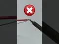 How to solder wire properly