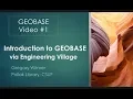 Introduction to GEOBASE via Engineering Village