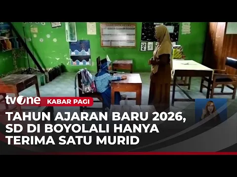 SD di Boyolali Hanya Menerima 1 Murid di Tahun Ajaran Baru 2026