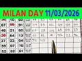 MILAN DAY 2026 FIX OTC Milan day matka Milan day Today Milan day Open Milan day Game