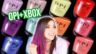 opi x xbox nail polish collection swatches and review spring 2022 kelli marissa