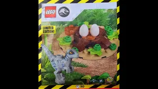 LEGO Instructions | Jurassic World | 122402 | Raptor with nest | Magazine Gift