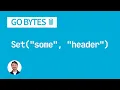 Response Headers in Go