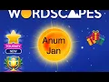 Wordscapes level 217 complete Answers Anum jan