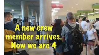 A new crew member arrives