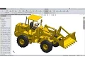 Solidworks tutorial Sketch Wheel Loader in Solidworks