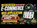 Degree 2nd Semester E-Commerce Web Application Development Unit-5 Most Important Questions 2026