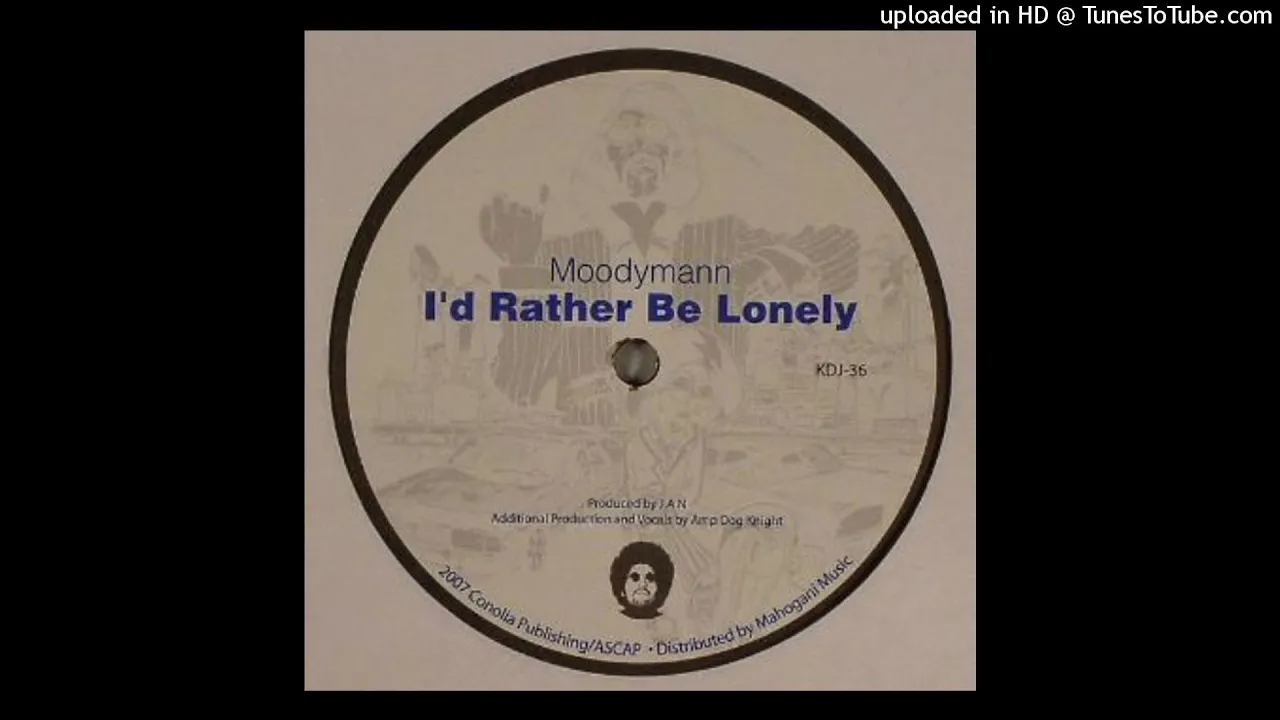 Moodymann | I'd Rather Be Lonely