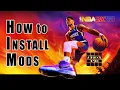 How to install mods in NBA 2K23