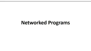 Python Programming Network Programs VTU BE CSE 15CS666 OPEN ELECTIVE
