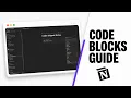 How to Write Code in Notion Code Snippet Formatting