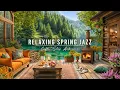 Download Lagu Jazz Relaxing Music for Stress Relief 🌸Positive Spring Morning Jazz Music at 4K Coffee Shop Ambience