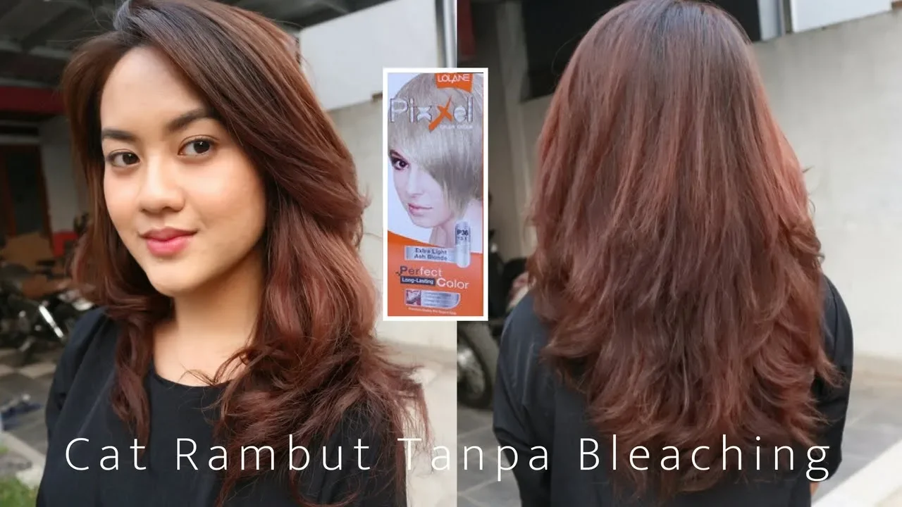 Cara bleaching rambut sampai putih agar tidak rapuh. 