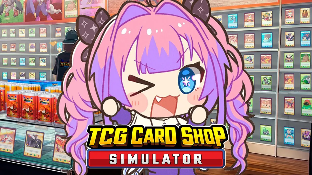 【 TCG Card Shop Simulator 】新店ヴィヴィーステーション！超高額カード出る！？【#綺々羅々ヴィヴィ #hololiveDEV_IS #FLOWGLOW】