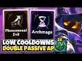 Double Passive Veigar 2x Infinite Stacking AP Cooldowns Reset ARAM Mayhem