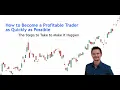How to Become a Profitable Trader as Quickly as Possible
