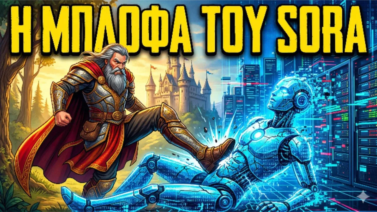 Rise & Fall: OpenAI Sora : Γιατί η OpenAI «σκότωσε» το πιο hot project της; #sora Thumbnail