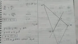 تمارين من الكتاب المدرسي حول خاصية طالس 
