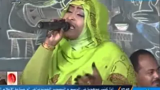 الفنانة عبير علي قناة النيل الازرق الحوش مساء الجمعة أغنية أوعك تخلف الميعاد كلمات وألحان الفنان صلا 