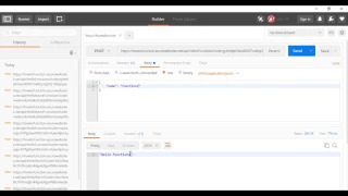 Episode 1 HTTP Triggered Function