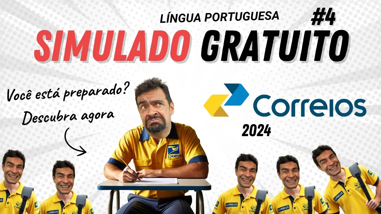 Simulado Correios 2024 - Descubra se você está preparado para a prova