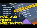 These Pokemon have a HIGHER CHANCE of dropping Herba Mystica