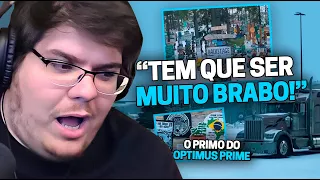 CASIMIRO REAGE: DOS ESTADOS UNIDOS PARA O ALASCA DE CAMINHÃO | Cortes do Casimito