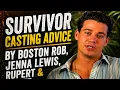 Survivor Casting Advice by Boston Rob Jenna Lewis Rupert and Amber
