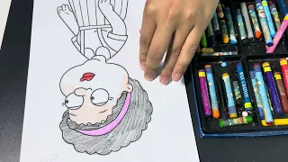 How to Color Attack Characters