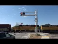 UP 1401 West Sacramento Port Local West 28th St Railroad Crossing Sacramento CA