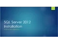 Step by Step Installation of SQL Server 2012